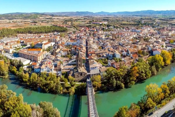 Hormigón impreso en Sangüesa